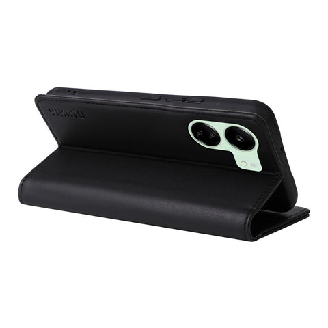 YIKATU YK-001 For Xiaomi Redmi 13C 4G / 13C 5G / 13R 5G / Poco M6 5G / Poco C65 4G Case Anti-Scratch Leather Flip Stand Phone Cover