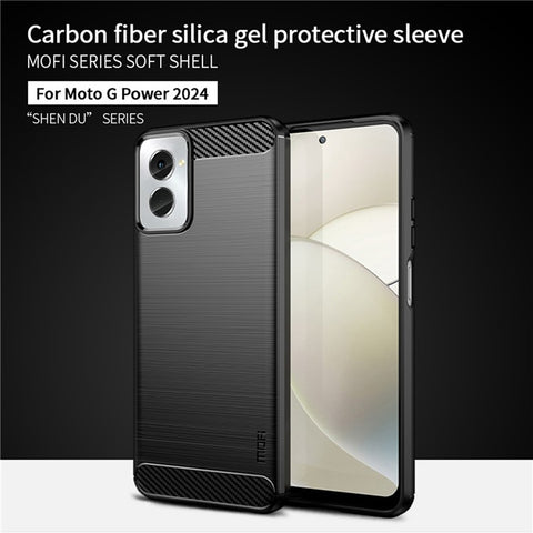 MOFI JK TPU Series-1 For Motorola Moto G Power (2024) Case Brushed TPU Phone Cover
