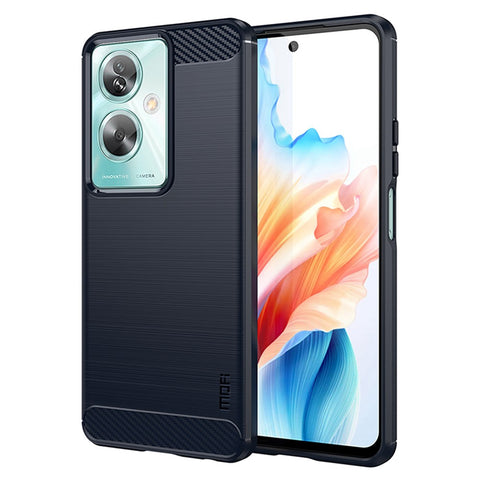 MOFI JK TPU Series-1 For Oppo A79 5G / A2 5G TPU Phone Case Carbon Fiber Texture Cover