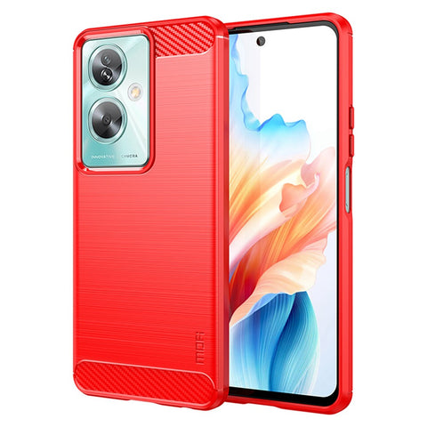 MOFI JK TPU Series-1 For Oppo A79 5G / A2 5G TPU Phone Case Carbon Fiber Texture Cover