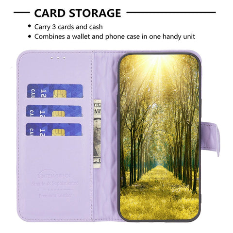 BINFEN COLOR BF Style-14 For Oppo A79 5G / A2 5G Cell Phone Cases Leather Stand Cover with Wallet