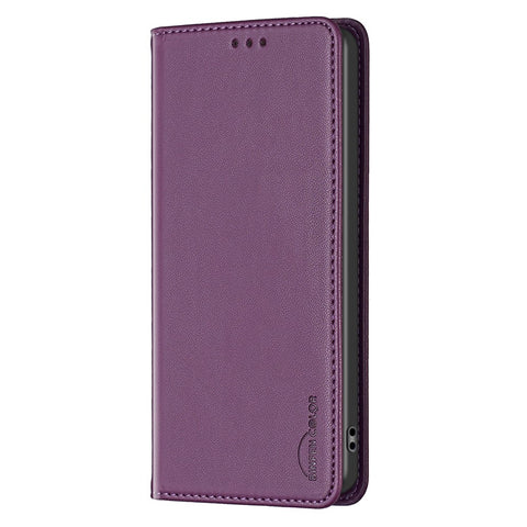 BINFEN COLOR BF18 For Oppo A79 5G / A2 5G Case Flip PU Leather Folio Cell Phone Cover with Card Slots