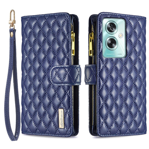 BINFEN COLOR BF Style-15 For Oppo A79 5G / A2 5G Leather Case Zipper Card Holder Wallet Phone Cover