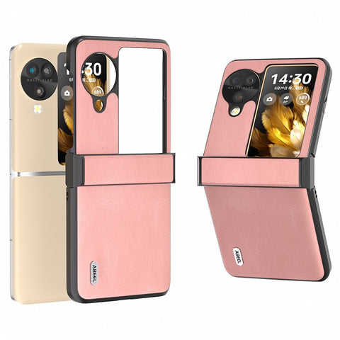 ABEEL For Oppo Find N3 Flip 5G Hinge Protection Case Vintage Phone Back Cover