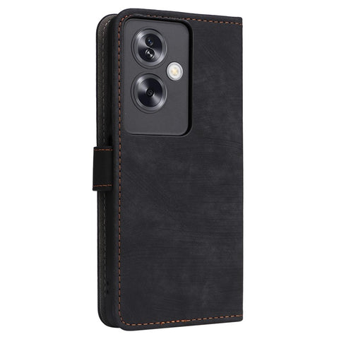 For Oppo A79 5G / A2 5G / OnePlus Nord N30 SE 5G Cell Phone Case with Strap RFID Blocking PU Leather Flip Cover