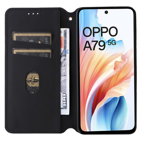 For Oppo A79 5G / A2 5G / OnePlus Nord N30 SE 5G PU Leather Cover Magnetic Cell Phone Case Wallet
