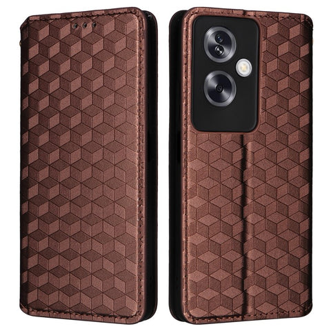 For Oppo A79 5G / A2 5G / OnePlus Nord N30 SE 5G PU Leather Cover Magnetic Cell Phone Case Wallet