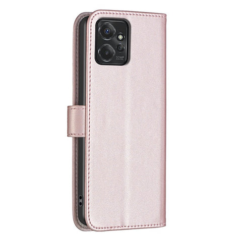 BINFEN COLOR BF17 For Motorola Moto G Power (2024) Case Anti-Drop Wallet Phone Case PU Leather Flip Cover