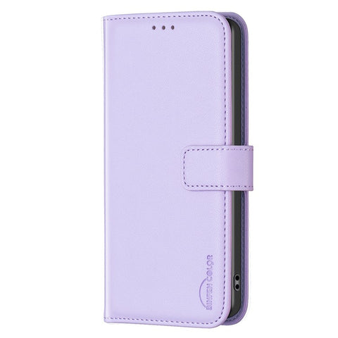 BINFEN COLOR BF17 For Motorola Moto G Play (2024) 4G Case PU Leather Flip Phone Cover with Wallet