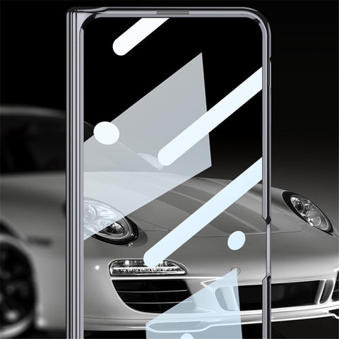 GKK For Oppo Find N3 5G Magnetic Hinge Protection Case Kickstand Cover with HD Tempered Glass Film