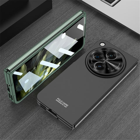 GKK For Oppo Find N3 5G Phone Case Slim Hinge Protection Folding Cover with HD Front Screen Protector