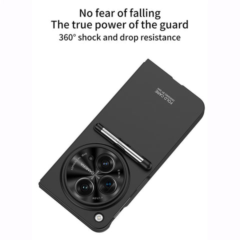 GKK For Oppo Find N3 5G Slim Case Hard PC Phone Cover with HD Front Screen Protector / Stylus