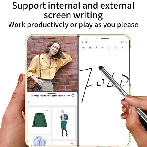GKK For Oppo Find N3 5G Slim Case Hard PC Phone Cover with HD Front Screen Protector / Stylus
