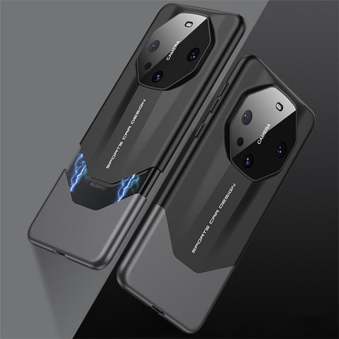 GKK For Huawei Mate 60 Pro Case Tempered Glass Lens Cover Hard PC Slim Phone Shell
