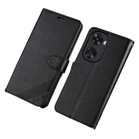 AZNS For Huawei nova 11 SE / nova 12 SE 4G Case PU Leather Magnetic Wallet Phone Shell