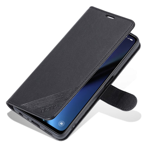 AZNS For Oppo A2 5G / A79 5G Case Drop-resistant Wallet PU Leather Cell Phone Cover
