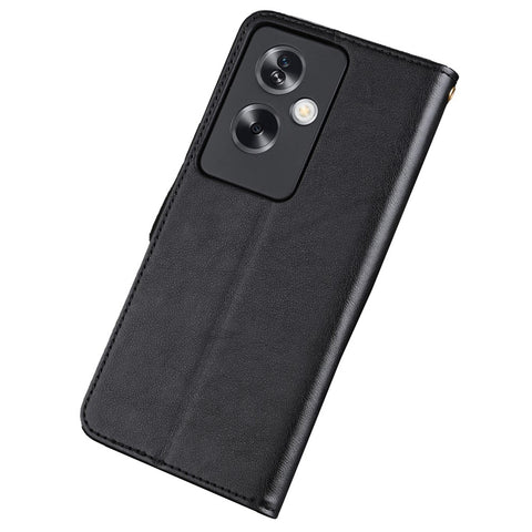 AZNS For Oppo A2 5G / A79 5G Case Drop-resistant Wallet PU Leather Cell Phone Cover