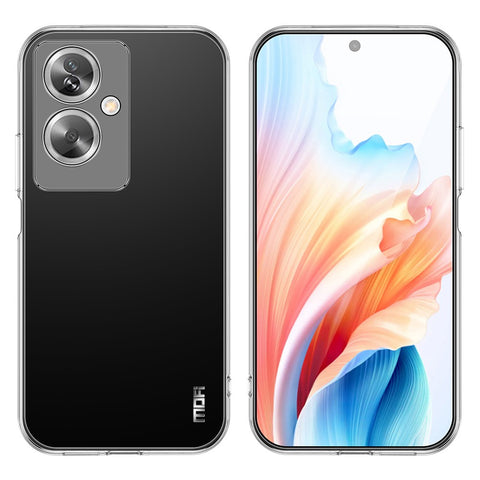 MOFI For Oppo A79 5G / A2 5G Case Crystal Clear TPU Phone Back Cover Protector