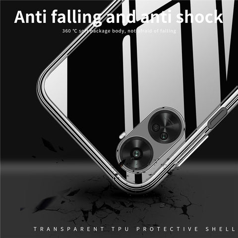 MOFI For Huawei nova 11 SE / nova 12 SE 4G Clear Case Anti-scratch Flexible TPU Phone Cover