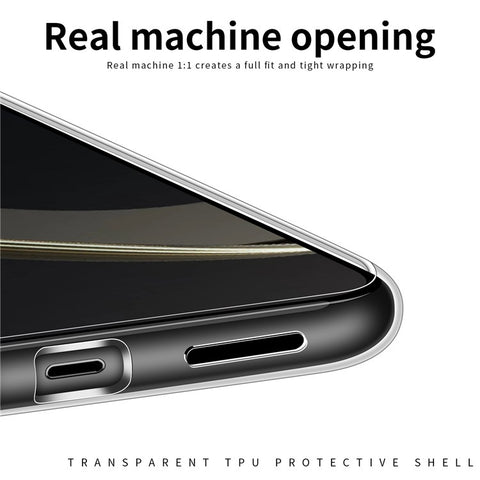MOFI For Huawei nova 11 SE / nova 12 SE 4G Clear Case Anti-scratch Flexible TPU Phone Cover