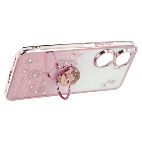 KADEM For Huawei nova 11 SE / nova 12 SE 4G Cell Phone Cases Gradient Flower Pattern Kickstand TPU Cover