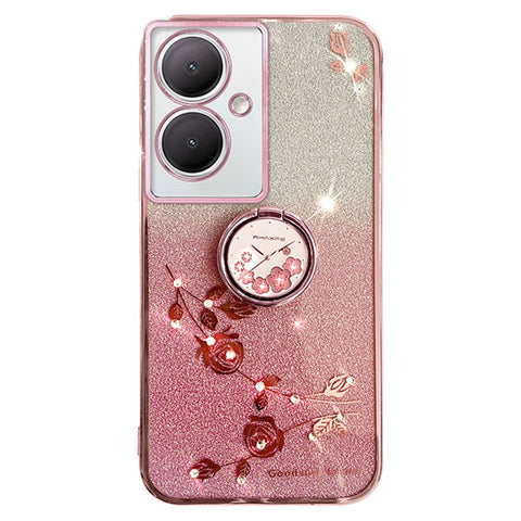 KADEM For Oppo A79 5G / A2 5G Cover Soft TPU Cell Phone Cases with Ring Kickstand