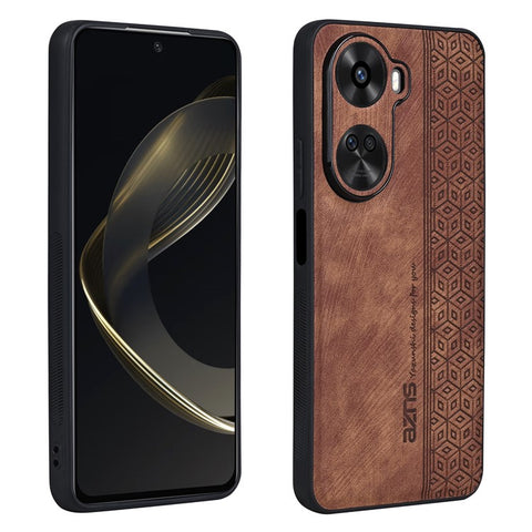 AZNS For Huawei nova 11 SE / nova 12 SE 4G Case Imprinted PU Leather + TPU Cell Phone Back Cover