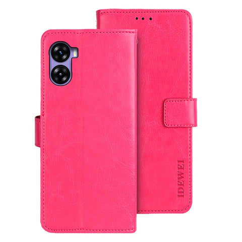 IDEWEI For Umidigi G3 Phone Case PU Leather Crazy Horse Texture Wallet Cover