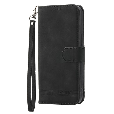 DIERFENG DF-03 For Xiaomi Redmi 13C 4G / 13C 5G / Poco C65 4G / Poco M6 5G / 13R 5G Case PU Leather Flip Card Holder Smartphone Cover
