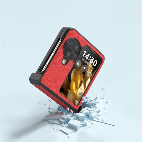 ABEEL For Oppo Find N3 Flip 5G Hinge Protection Case Non-Slip Phone Cover