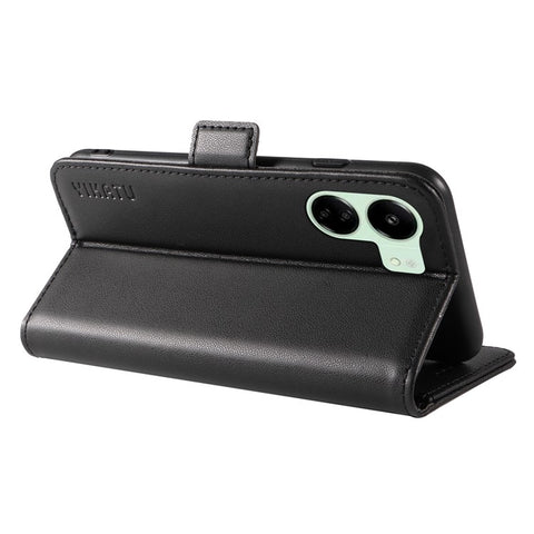 YIKATU YK-003 For Xiaomi Redmi 13C 4G / 13C 5G / 13R 5G / Poco M6 5G / Poco C65 4G Case PU Leather Stand Phone Cover