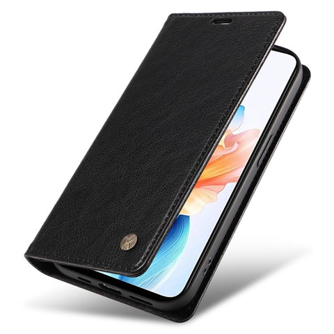 YIKATU YK-006 For Oppo A79 5G / A2 5G Leather Wallet Case Magnetic Flip Folio Phone Cover