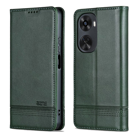 AZNS For Huawei nova 11 SE / nova 12 SE 4G Case Cowhide Texture Leather Wallet Phone Cover