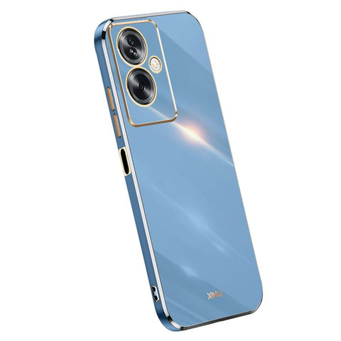 XINLI For Oppo A2 5G / A79 5G Phone Case Soft TPU Electroplating Cover