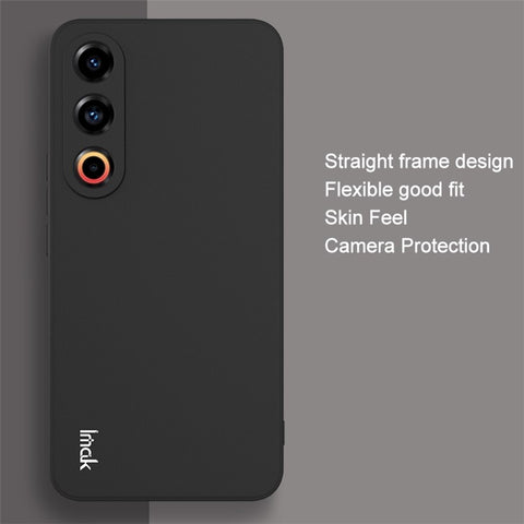 IMAK UC-4 Series for Meizu 21 Case Scratch-proof Soft TPU Straight Edge Phone Back Cover