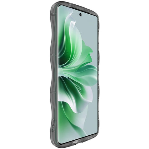 IMAK For Oppo Reno11 Pro 5G (Global) / Reno11 (China) 5G Cell Phone Case Shockproof TPU Curly Wave Frame Cover