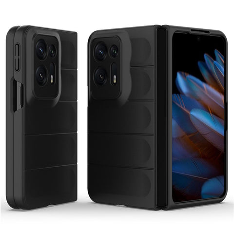 For Oppo Find N2 5G Hard PC Phone Case Shock Absorbing Back Cover
