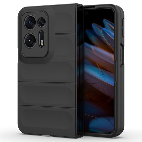 For Oppo Find N2 5G Hard PC Phone Case Shock Absorbing Back Cover