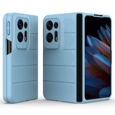 For Oppo Find N2 5G Hard PC Phone Case Shock Absorbing Back Cover