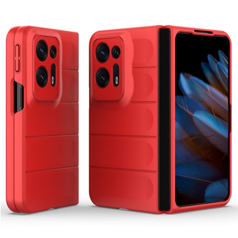 For Oppo Find N2 5G Hard PC Phone Case Shock Absorbing Back Cover