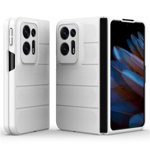 For Oppo Find N2 5G Hard PC Phone Case Shock Absorbing Back Cover