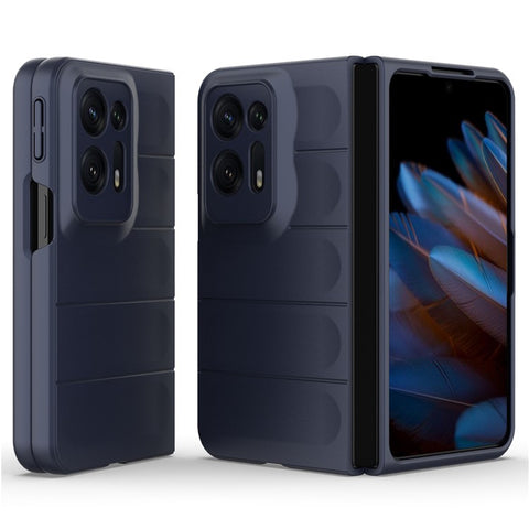 For Oppo Find N2 5G Hard PC Phone Case Shock Absorbing Back Cover