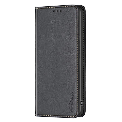 BINFEN COLOR BF18 For Xiaomi Redmi K70E 5G / Poco X6 Pro 5G Leather Cover with 3 Card Slots Stand Phone Case