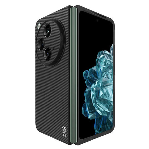 IMAK UX-9A Series for Oppo Find N3 5G / Open 5G Carbon Fiber Phone Cover TPU+PC Case