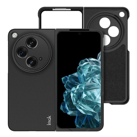 IMAK UX-9A Series for Oppo Find N3 5G / Open 5G Carbon Fiber Phone Cover TPU+PC Case