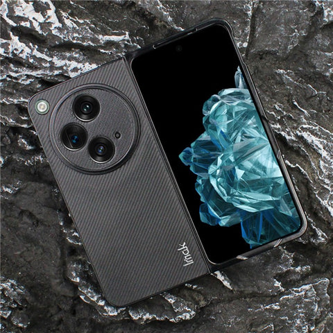 IMAK UX-9A Series for Oppo Find N3 5G / Open 5G Carbon Fiber Phone Cover TPU+PC Case