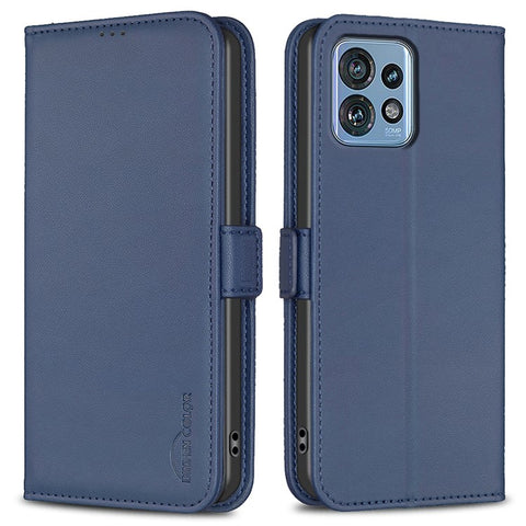 BINFEN COLOR BF31 For Motorola Edge 40 Pro 5G / Edge+ (2023) / Moto X40 5G Case with Wallet Stand PU Leather Flip Phone Cover