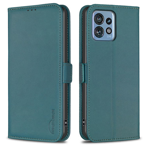 BINFEN COLOR BF31 For Motorola Edge 40 Pro 5G / Edge+ (2023) / Moto X40 5G Case with Wallet Stand PU Leather Flip Phone Cover