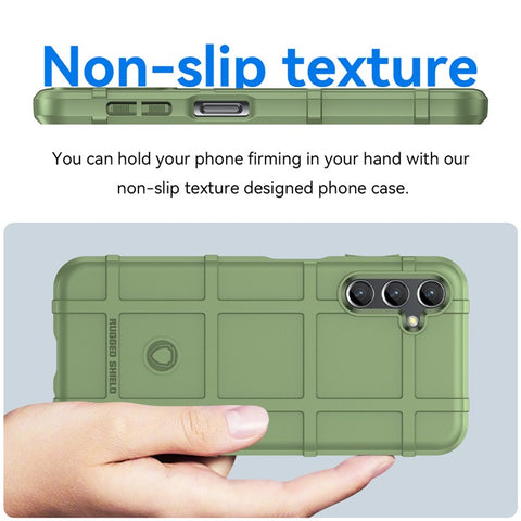 For Samsung Galaxy M44 5G Case Phone Shell Square Grid Texture TPU Phone Cover