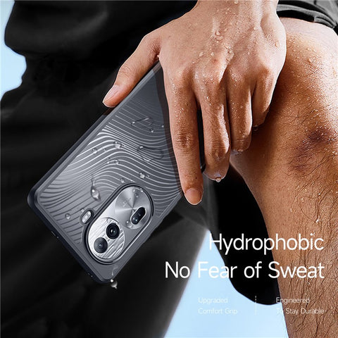 DUX DUCIS Aimo Series For Oppo Reno11 Pro 5G (Global) Phone Case PC+TPU Drop Tested Cover (REACH Certification)